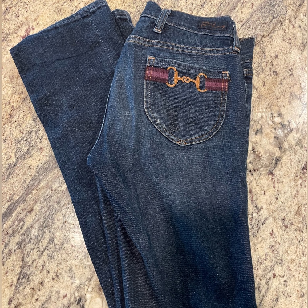 Citizens of Humanity Buckle Embroidery Jeans Size 25